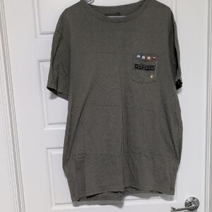 American Eagle Outfitters Gray Short Sleeve Tee